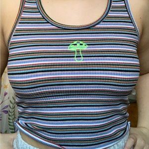 Urban Outfitters Size Medium Psychedelic Mushroom tank